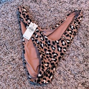 cheetah print bikini bottom